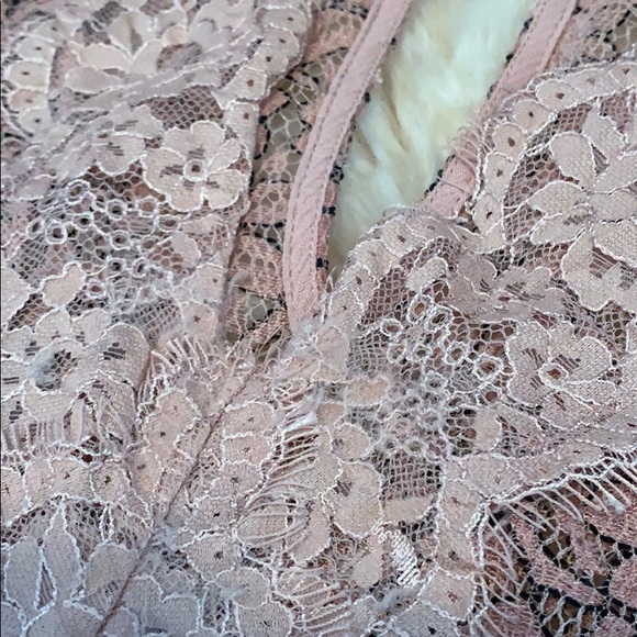 💕 Free People Secret Origins Lace Dress PINK 💕 - Picture 8 of 8